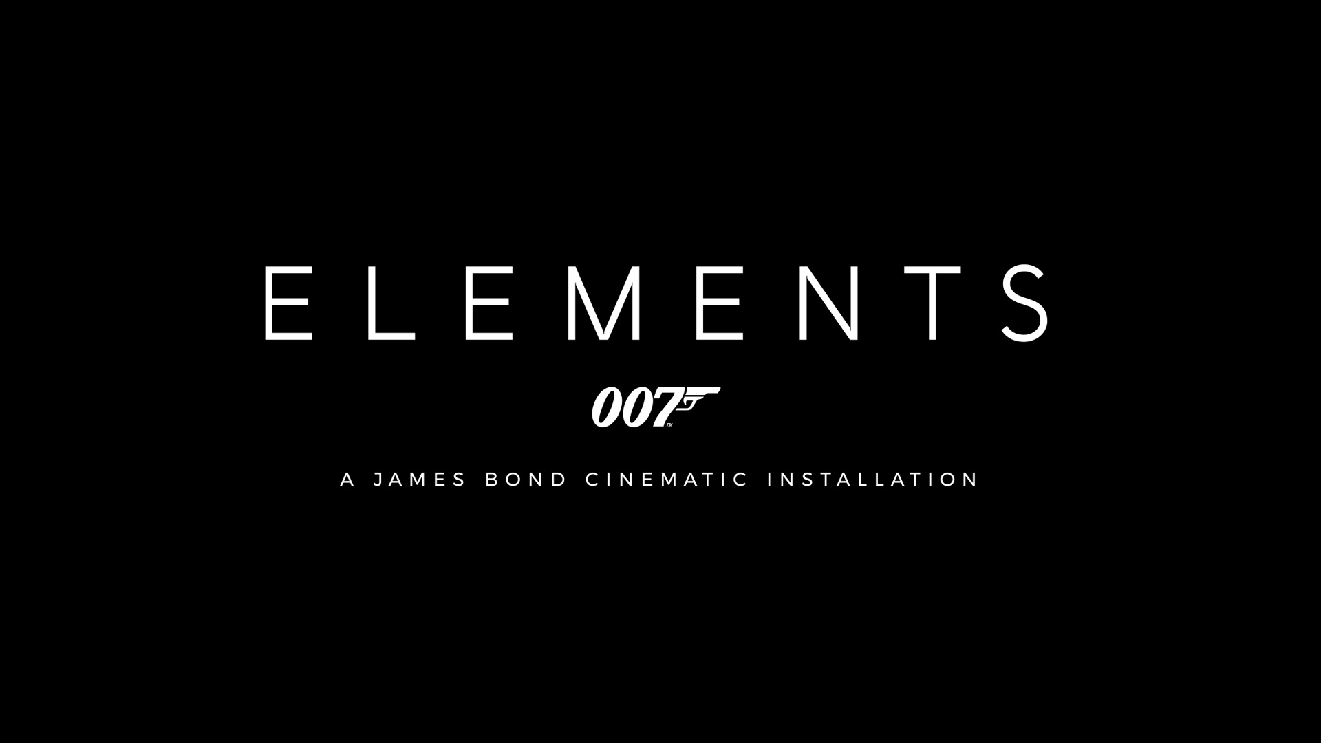 007 Elements title card