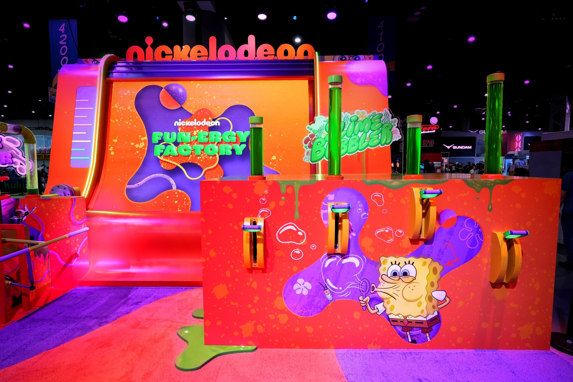 The slime dam and Slime Bubbler