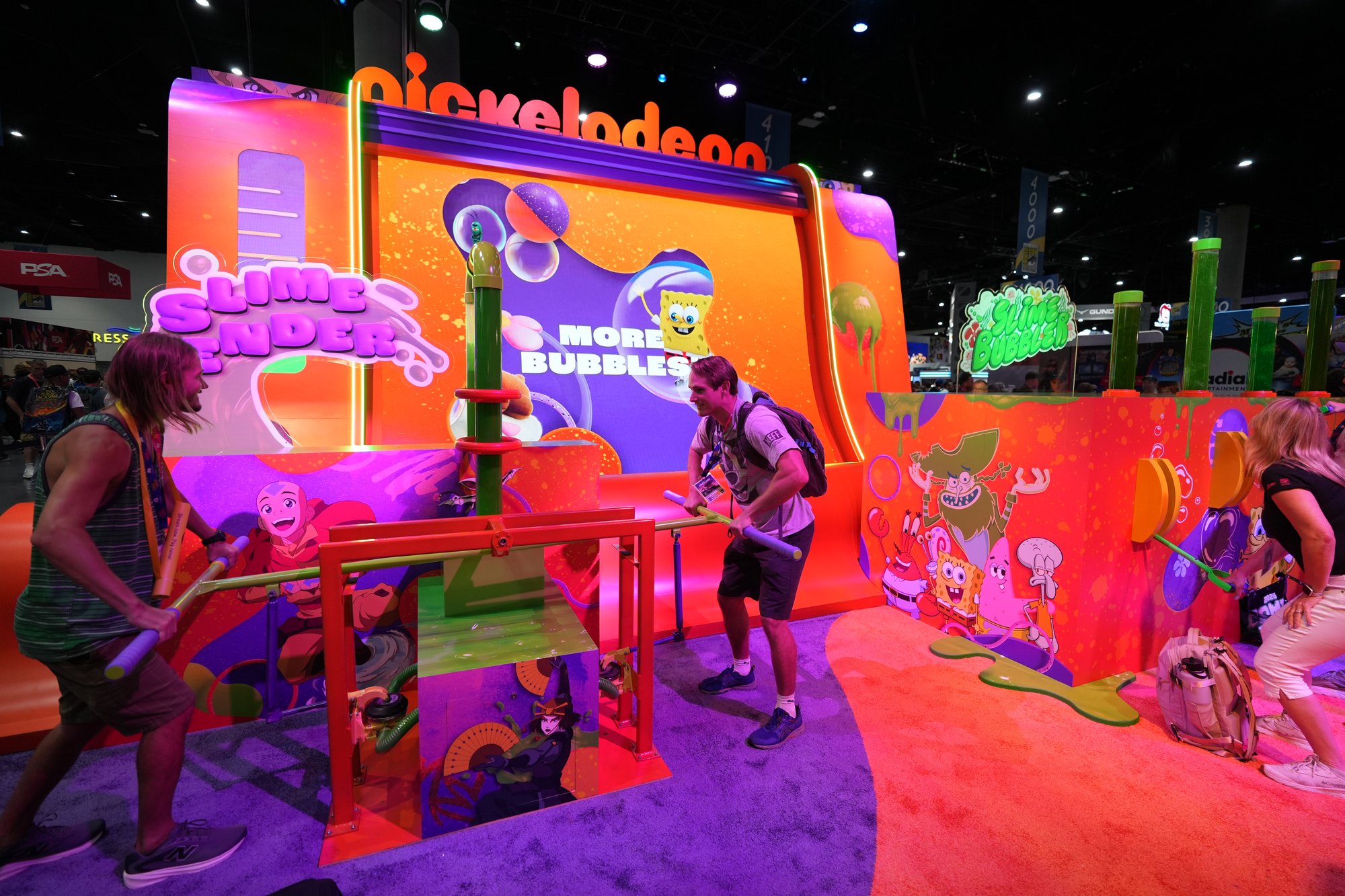 Slime Bender pump game