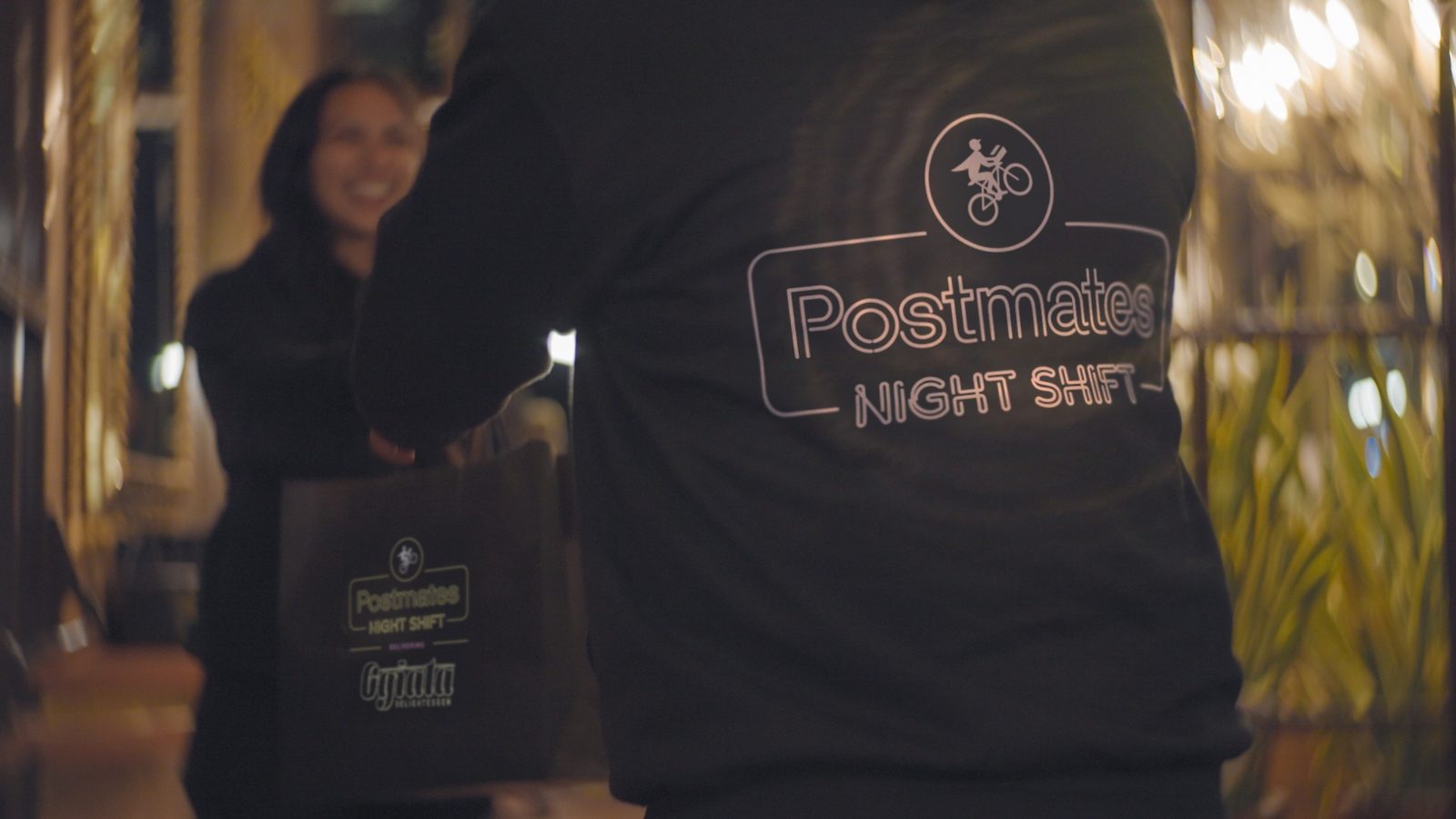 Postmates Night Shift LED truck night