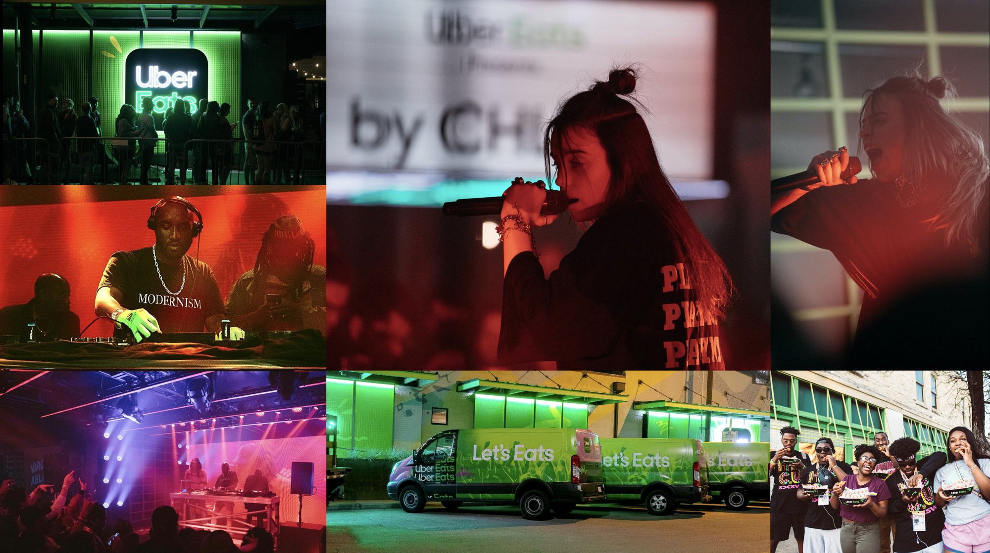 Let's Eats activation and performances at SXSW