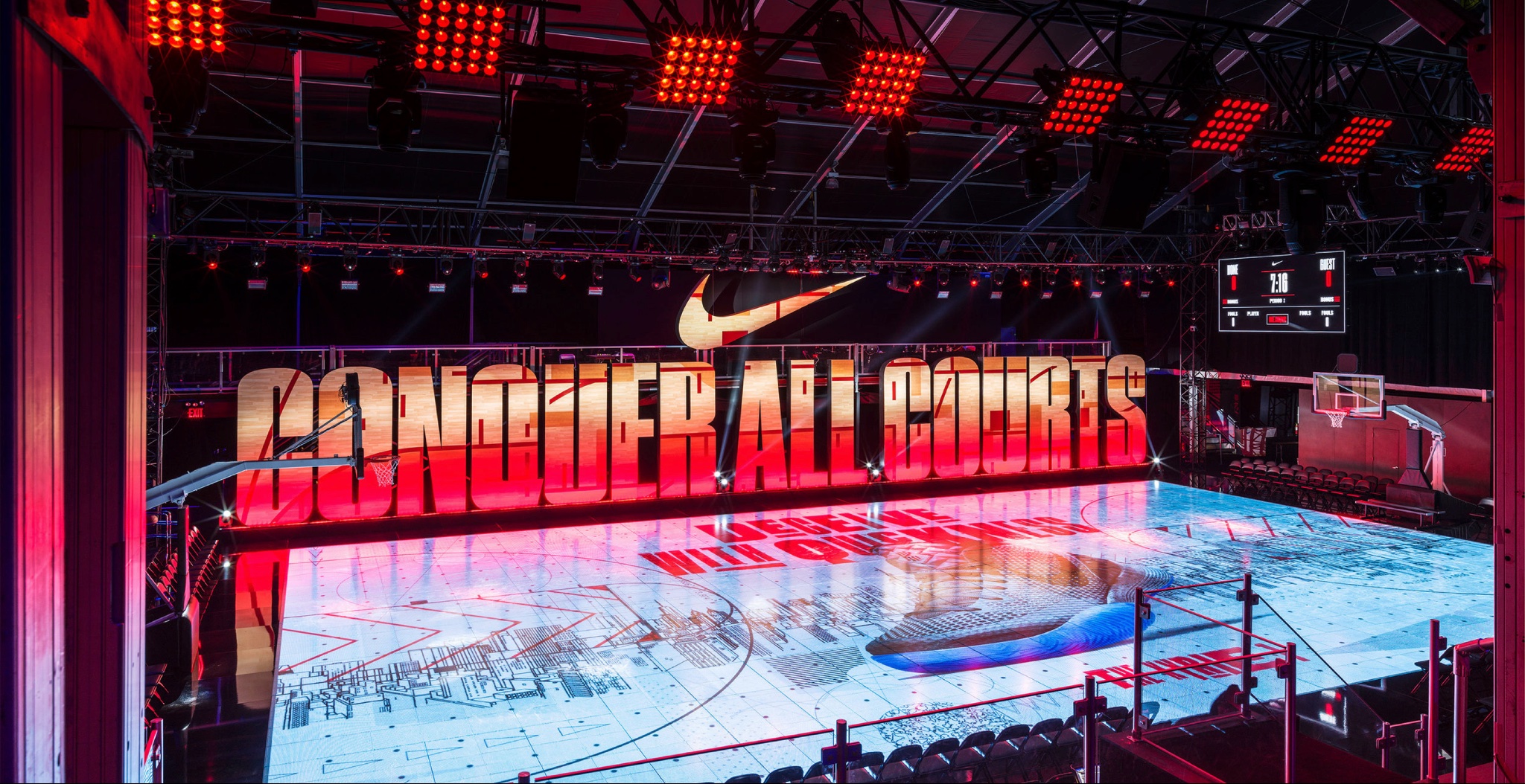 Nike Zoom City tunnel entrance